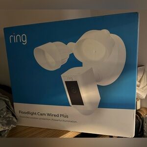 Ring Security Floodlight Cam in White